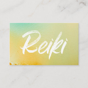 *~*Energy Healer Reiki Master Reiki Practitioner Business Card