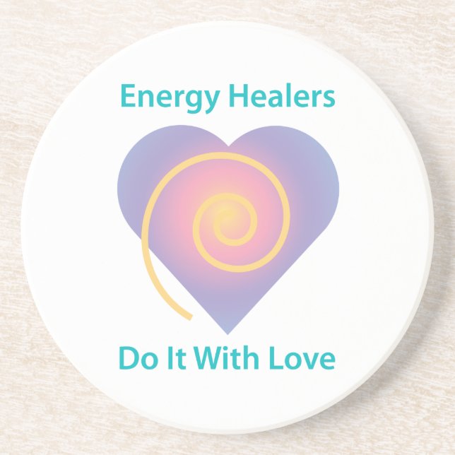 Energy Healers Do It With Love Coaster (Front)