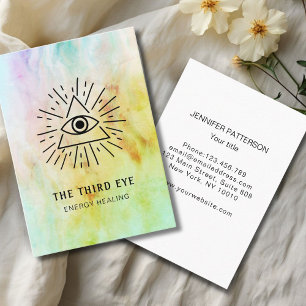 Energy Heiler Reiki Spirituell Business Card