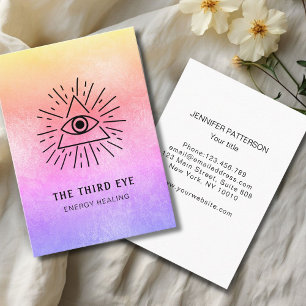 Energy Heiler Reiki Spirituell Business Card