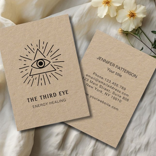 Energy Heiler Reiki Spirituell Business Card (Energy Heiler Reiki Spirituell Business Card)