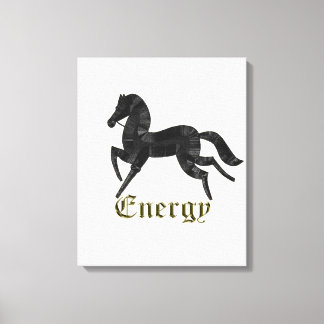 Energy Horse Canvas Print