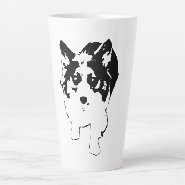 Energy in Every Sip Latte Mug (Front)