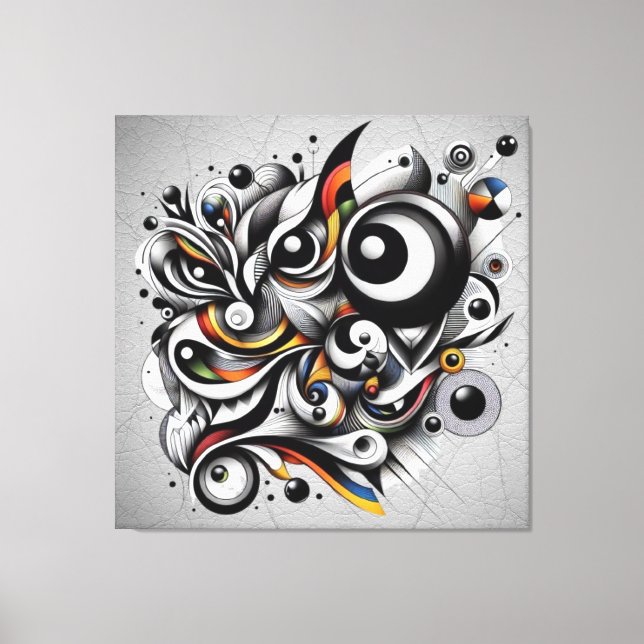 Energy in Motion Canvas Print (Front)