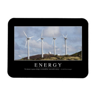Energy: Inspirational Quote Magnet