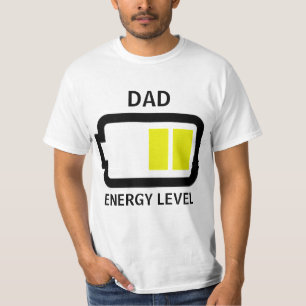 Energy Level Dad Shirt