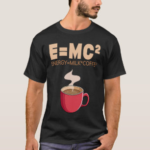 Energy Milk x Coffe2 EMC2 Coffee Cute T-Shirt