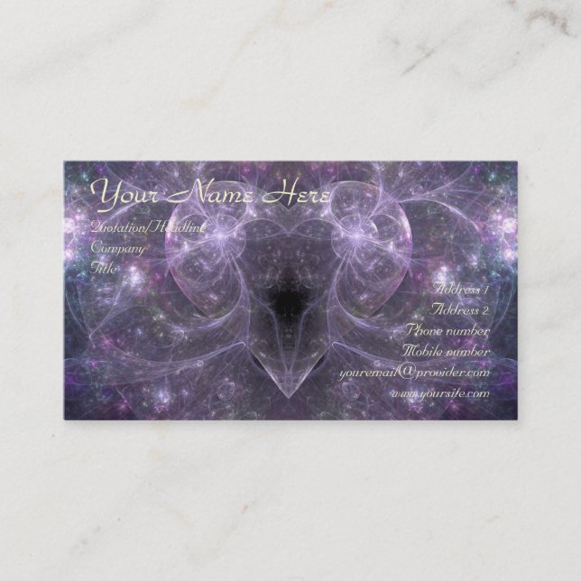 Energy of Love Business Card (Front)
