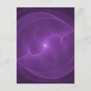 Energy Orb Purple Postcard