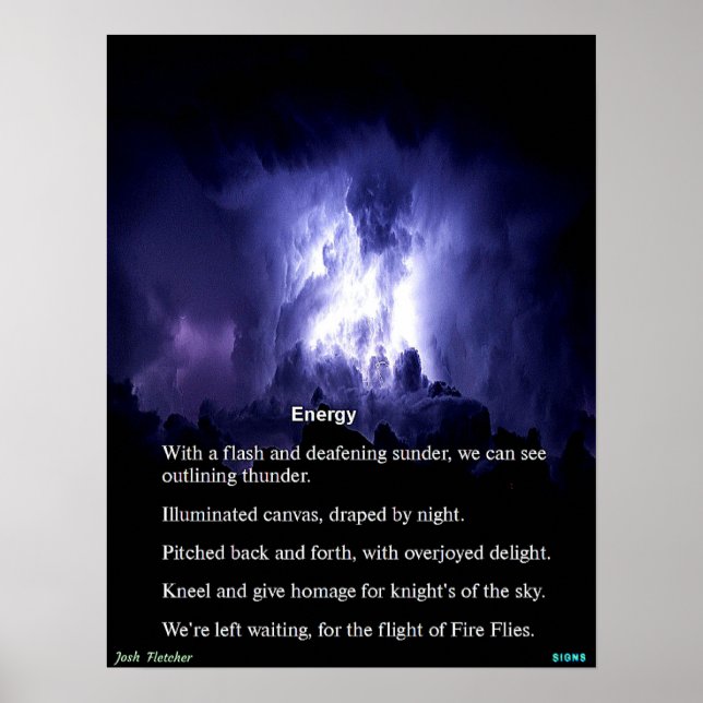 Energy Poster (Front)