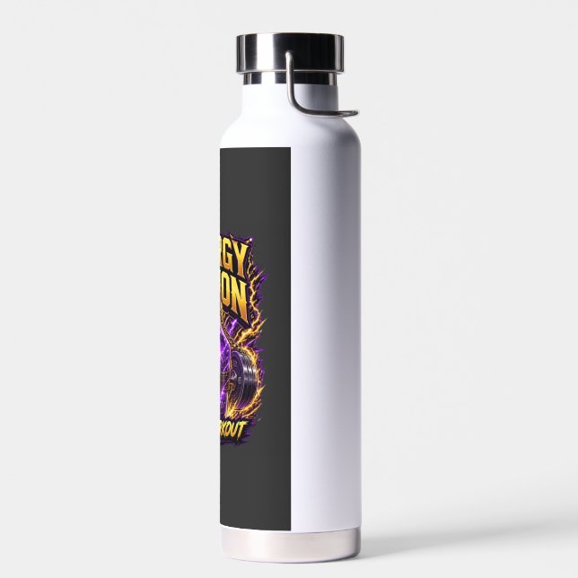 Energy Potion Pre-Workout Gaming Fitness Graphic Water Bottle (Left)