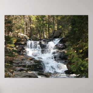 energy shield waterfall poster