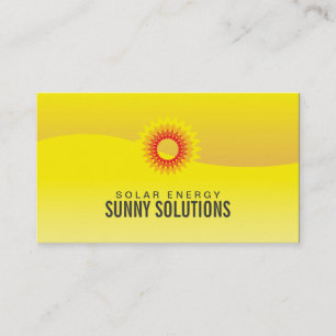 Energy Solar Business Card
