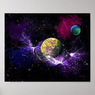 Energy Storm (10x8) Poster