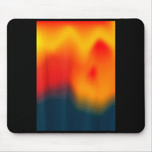 Energy thermal infrared heat wave colourful trendy mouse pad