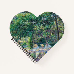 Enfants attablés dans le jardin Camille Pissarro   Notebook