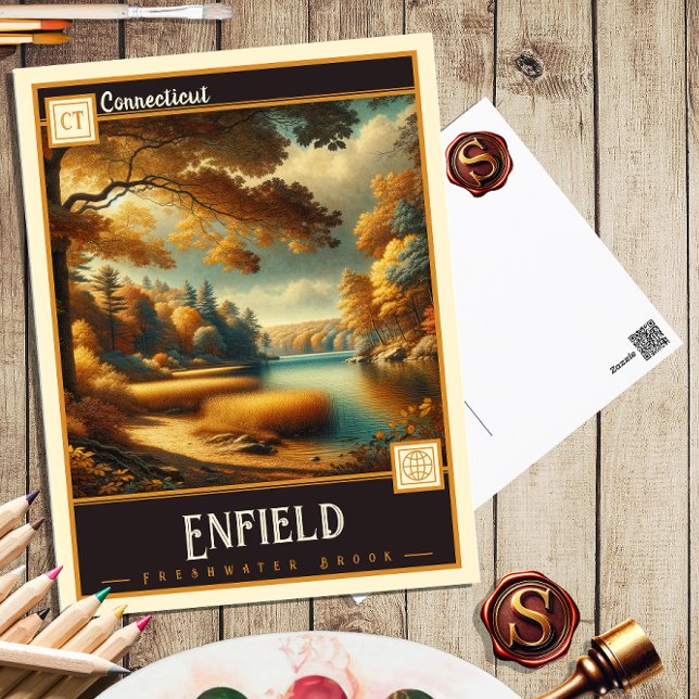 Enfield, Connecticut | Vintage Postcard (Creator Uploaded)