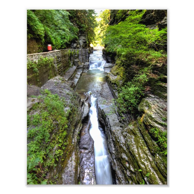 Enfield Glen, Robert Treman state park, New York Photo Print (Front)