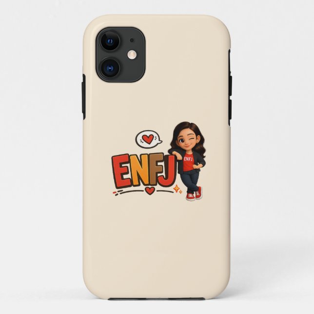 ENFJ Case-Mate iPhone CASE (Back)