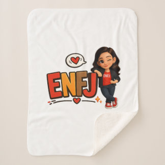 ENFJ — The Inspiration that Unites People Sherpa Blanket