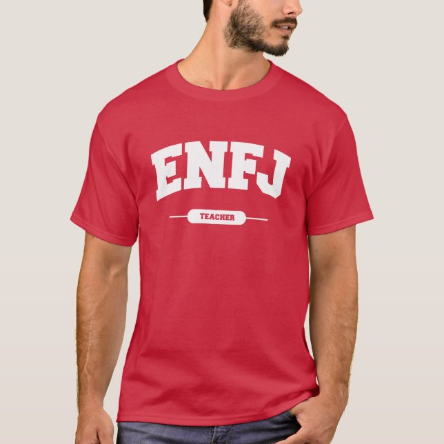 ENFJ University Style T-Shirt (Front)
