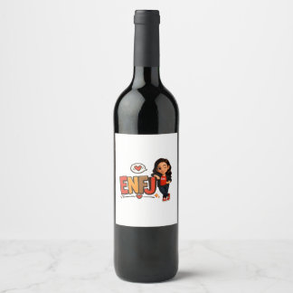 ENFJ WINE LABEL