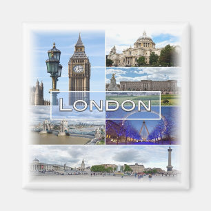 ENG025 LONDON, Big Ben, Westminster, Fridge Magnet