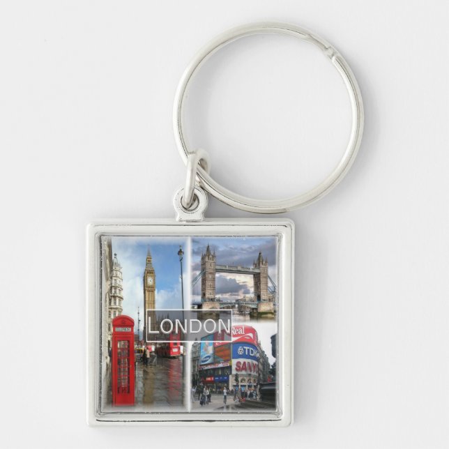 ENG048 LONDON, England, Europe, Key Ring (Front)