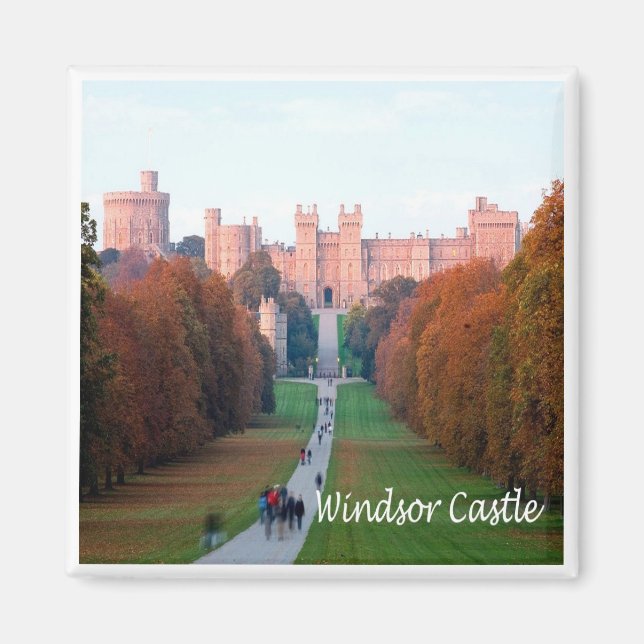 ENG062 WINDSOR CASTLE, England, Fridge Magnet (Front)