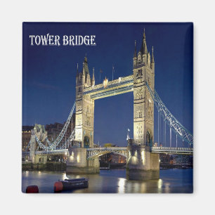 ENG080 LONDON TOWER BRIDGE, England, Fridge Magnet