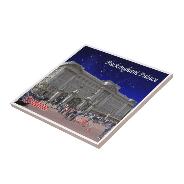 ENG092  LONDON BUCKINGHAM PALACE, TILE (Side)