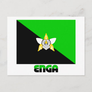 Enga Province, PNG Postcard