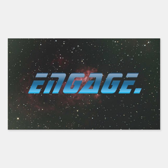 Engage Rectangular Sticker (Front)