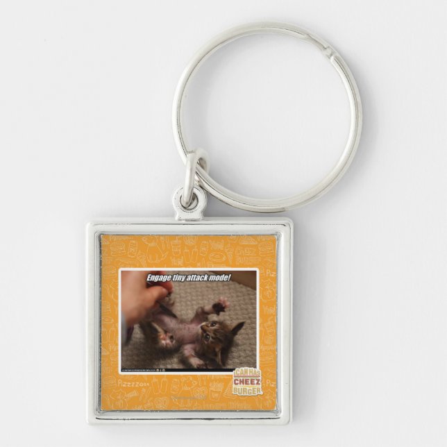 Engage tiny attack mode! key ring (Front)
