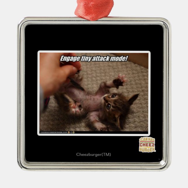 Engage tiny attack mode! metal tree decoration (Front)