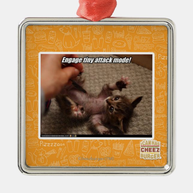 Engage tiny attack mode! metal tree decoration (Front)