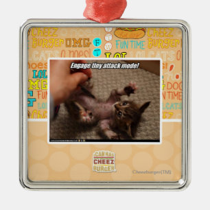 Engage tiny attack mode! metal tree decoration