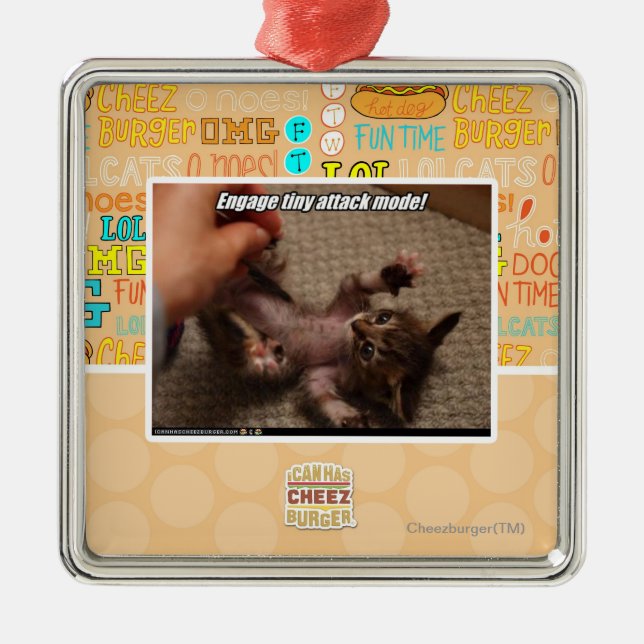 Engage tiny attack mode! metal tree decoration (Front)