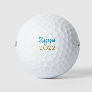 Engaged 2022 Couples Engagement Golf Balls