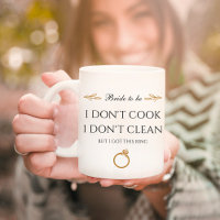 Engaged Bride to be Coffee Mug