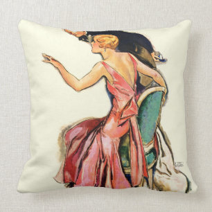 Engaged Couple Cushion