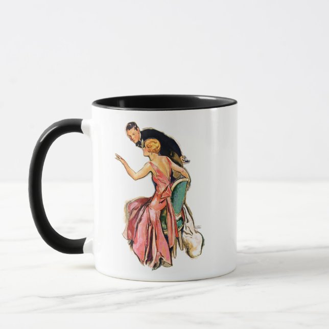Engaged Couple Mug (Left)