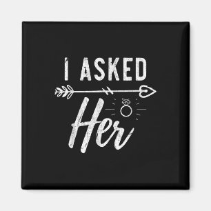Engaged Couple Wedding Engagement Gift Uni-adults Magnet