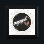Engaged Glam   Gift Box<br><div class="desc">Engaged glamour design. Elegant and modern!</div>