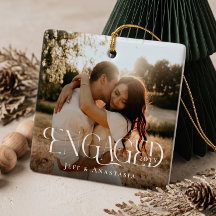 Engaged Modern Minimal Elegant Engagement Photos