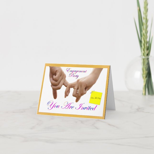 Engagement Announcement (Front)