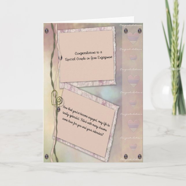 engagement announcement (Front)