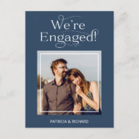 Engagement Announcement And Save The Date Photo