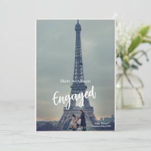Engagement Announcement Custom for Wedding
