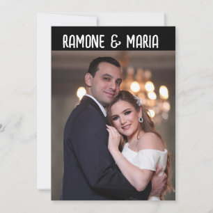 ENGAGEMENT ANNOUNCMENT PHOTO CUSTOM INVITATIONS